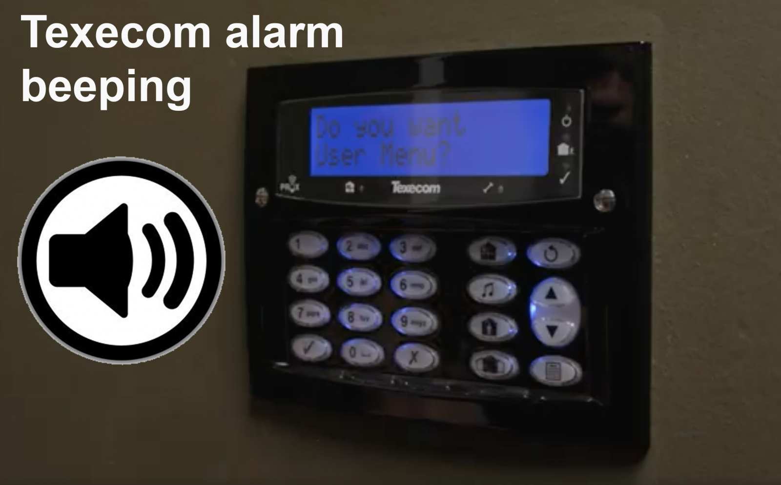 How to stop a alarm from beeping Smart Security Guide